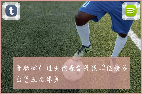 曼联欲引进安德森需筹集12亿镑或出售五名球员